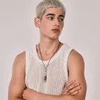 Four-Eye Dzi Bead Jewelry Inlaid with Diamonds & Zircons, Gold and Silver Plated - Boost Career & Fortune, Tibetan-Inspired Light Luxury Accessory