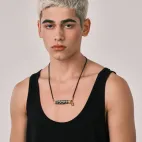 Vajra Cross Six-Eye Protector Pendant - Micro-Carved Ancient Symbols, White Diamond & Cloud Motif, Powerful Energy Amulet