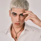 Skeleton King Embossed Pendant, Tibetan Citipati Culture Reimagined - Humility & Insight Amulet, Light Luxury Statement Accessory