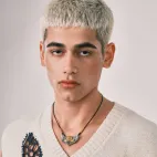 Tibetan Garuda Pendant - Multi-Gem Inlaid (White/Black/Red Diamonds, Turquoise) Gold & Silver Plated - Men's Power Amulet for Overcoming Obstacles