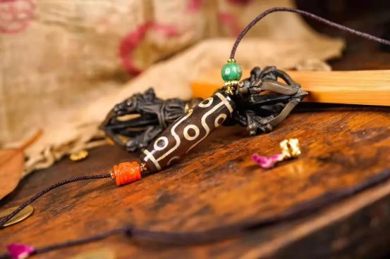 80 million: A tiny dzi bead can be exchanged for a villa